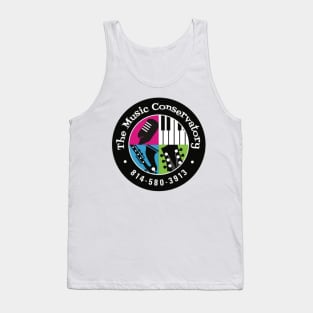 Official Music Conservatory Merchandise Black Logo Tank Top